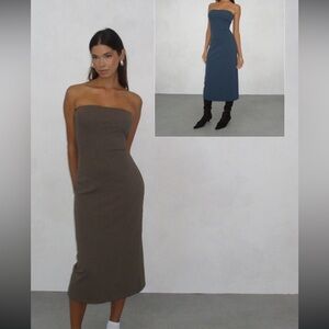 WeWoreWhat strapless tube dress